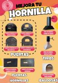 ELEMENTOS DE SERIE DEL HORNO CON HORNILLA , EXTRAS Y QUE SE LE PUEDE CAMBIAR PARA MEJORAR EL HORNO 